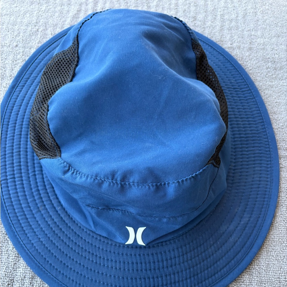 Blue Hurley Hat with Drawstring - Picture 10 of 10